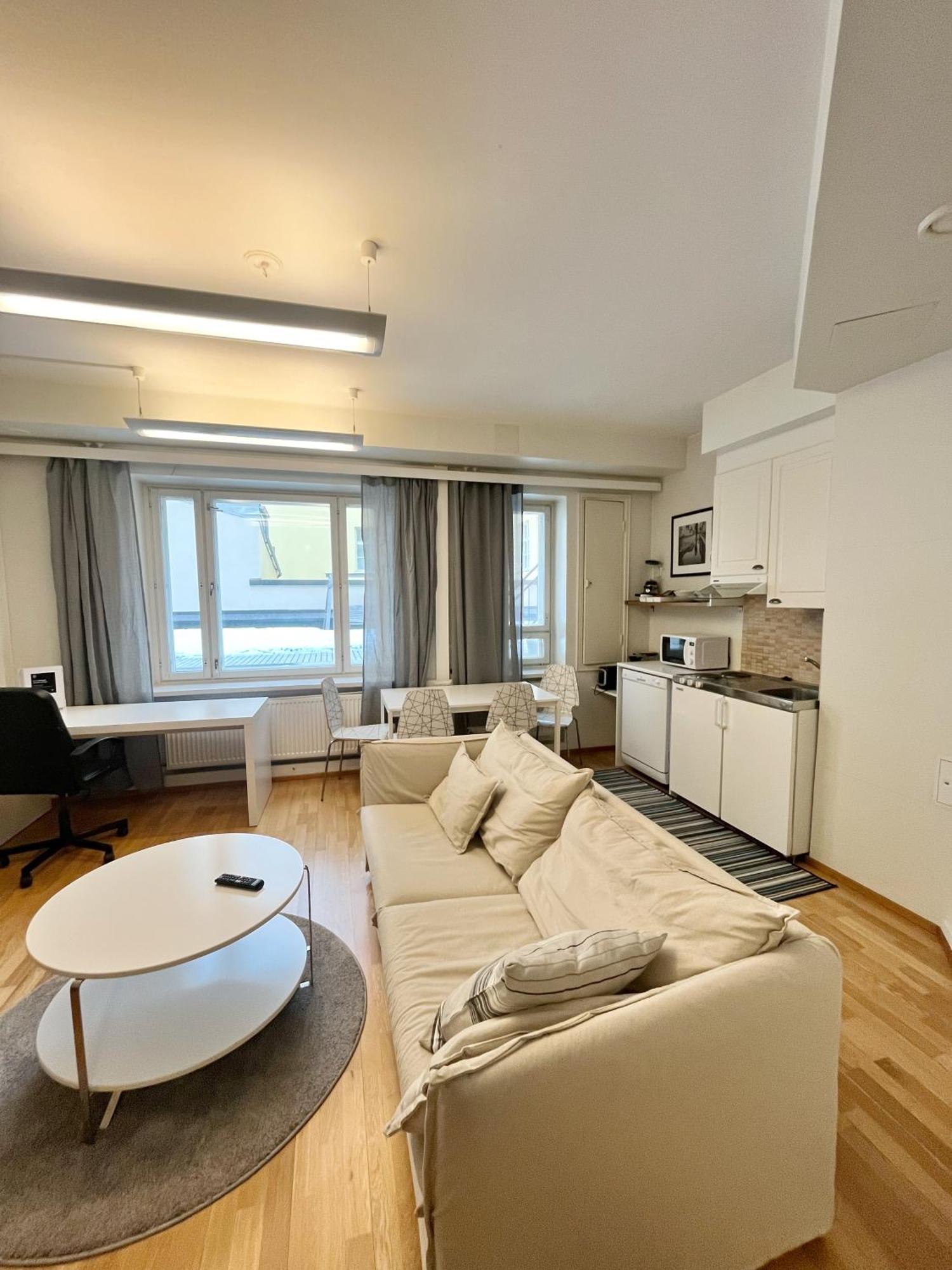 Kotimaailma Apartments Kamppi - 1Br For 3 Persons Helsinki Ngoại thất bức ảnh
